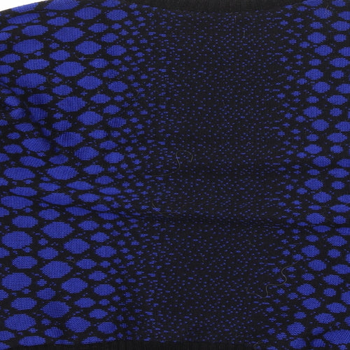 Canada Womens Black Polka Dot  Pullover Jumper Size 16