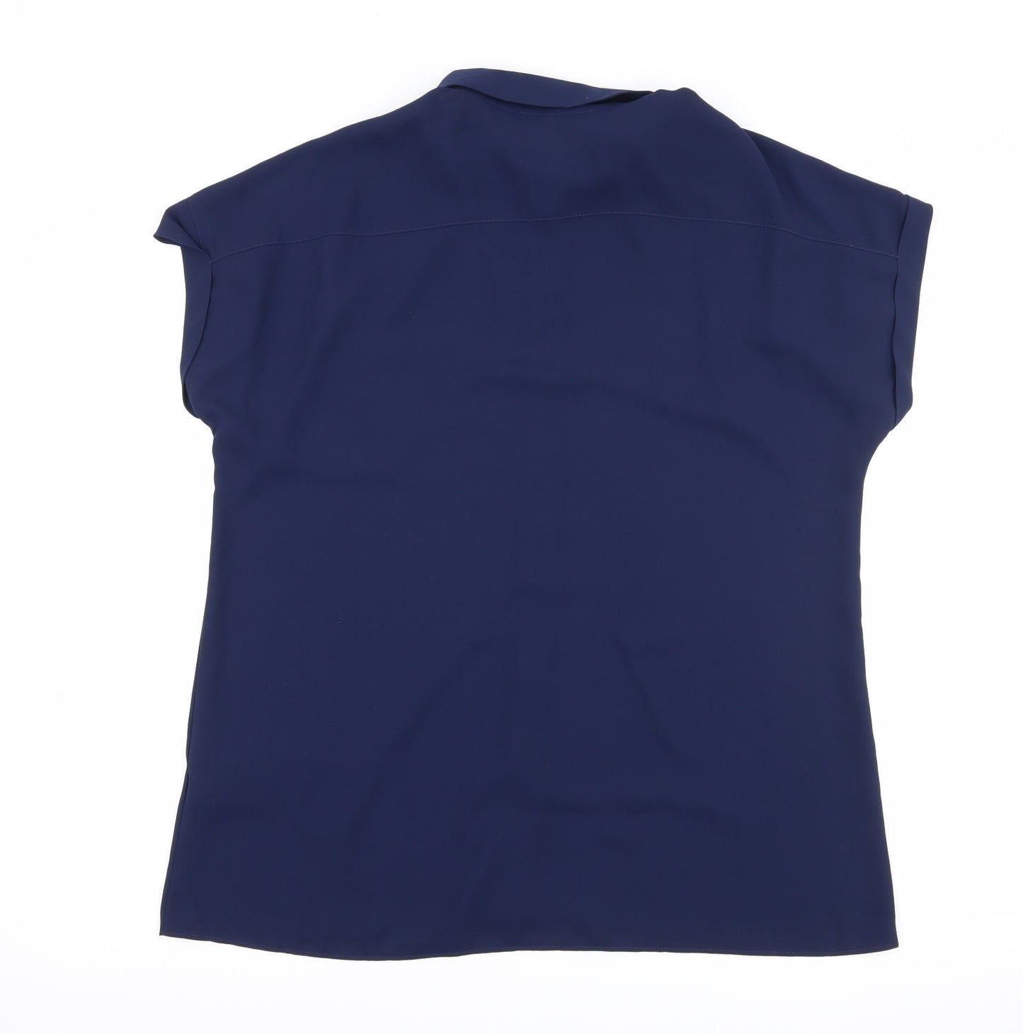 Atmosphere Womens Blue   Basic Button-Up Size 16
