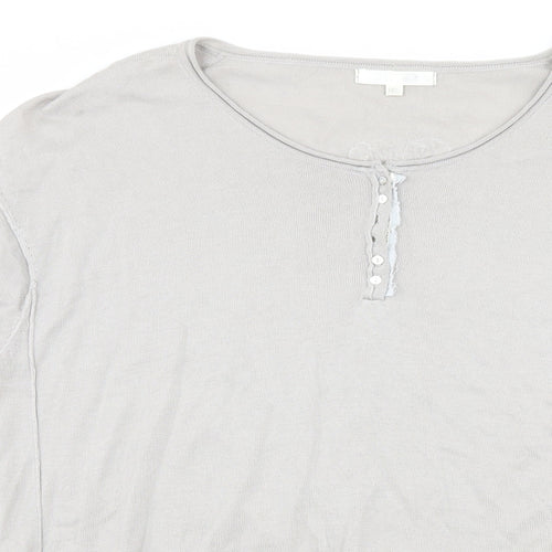 See U Soon Womens Grey   Basic T-Shirt Size M