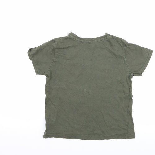 Primark Boys Green   Basic T-Shirt Size 6-7 Years  - Venice Beach California