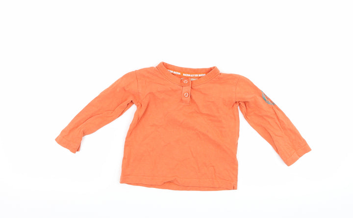 RJR.John Rocha Boys Orange   Basic T-Shirt Size 12-18 Months