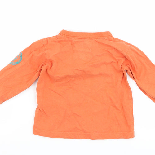 RJR.John Rocha Boys Orange   Basic T-Shirt Size 12-18 Months