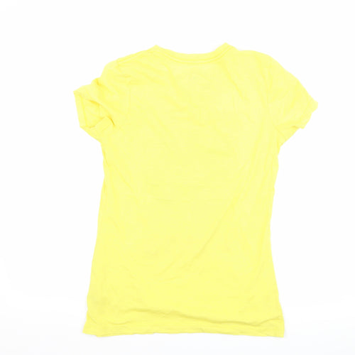 David & Goliath Womens Yellow   Basic T-Shirt Size M  - smarty pants