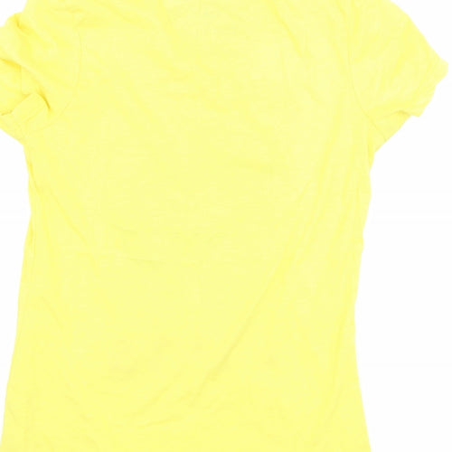 David & Goliath Womens Yellow   Basic T-Shirt Size M  - smarty pants