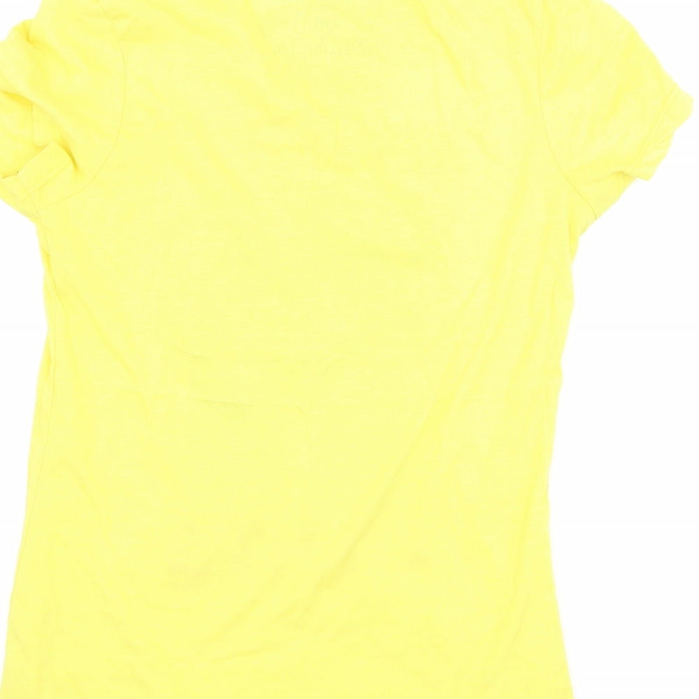 David & Goliath Womens Yellow   Basic T-Shirt Size M  - smarty pants