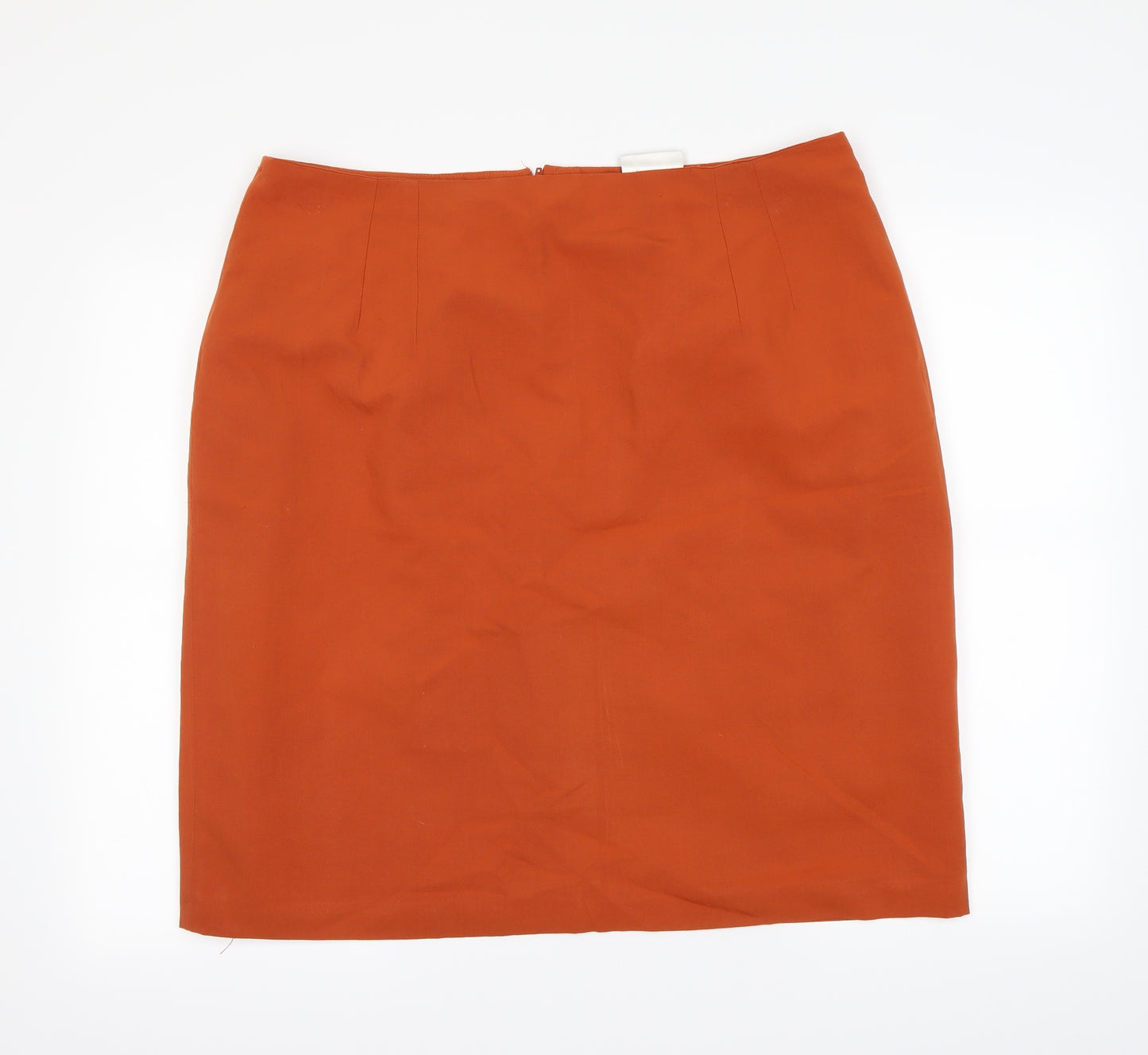 essence Womens Orange   Straight & Pencil Skirt Size 23 in