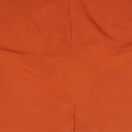 essence Womens Orange   Straight & Pencil Skirt Size 23 in