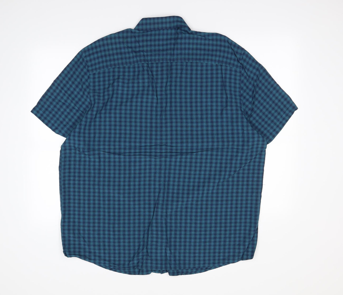 F&F Mens Multicoloured Check   Button-Up Size XL