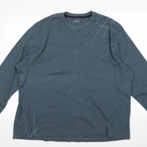 Easy Mens Blue   Pullover Jumper Size 2XL