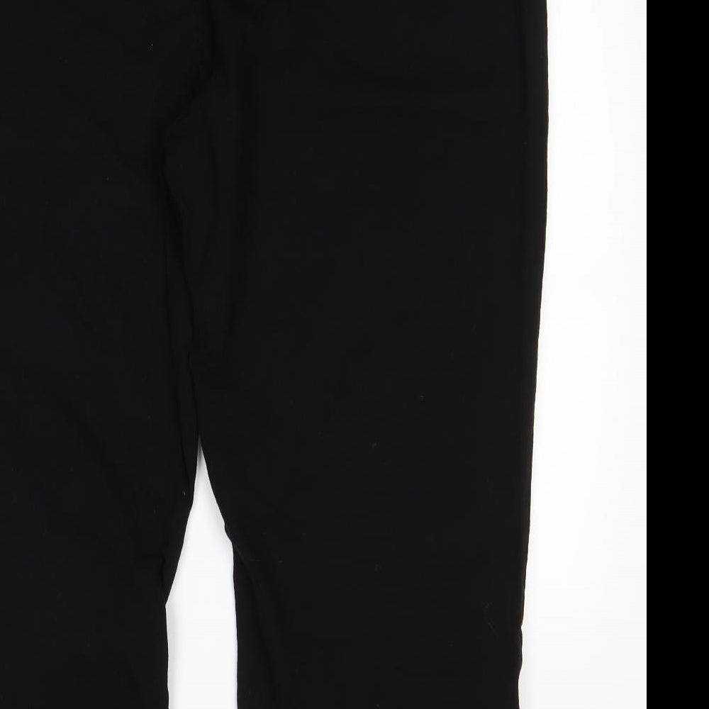 Capsule leisure Womens Black   Trousers  Size 26 L27 in