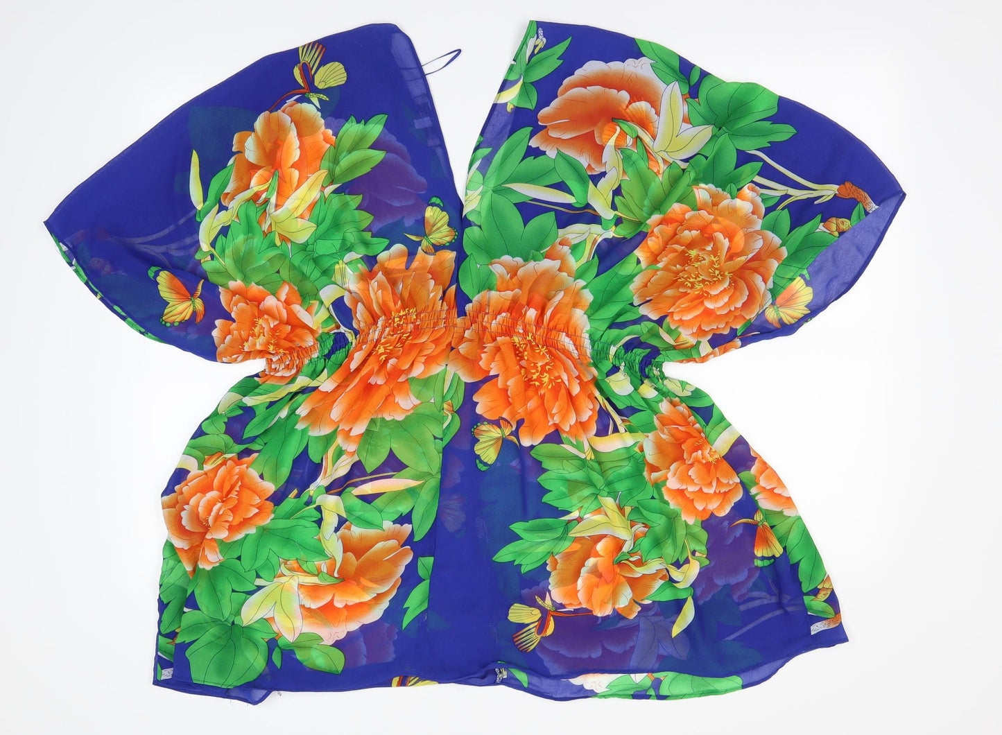cameo rose Womens Multicoloured Floral  Basic Blouse Size 10
