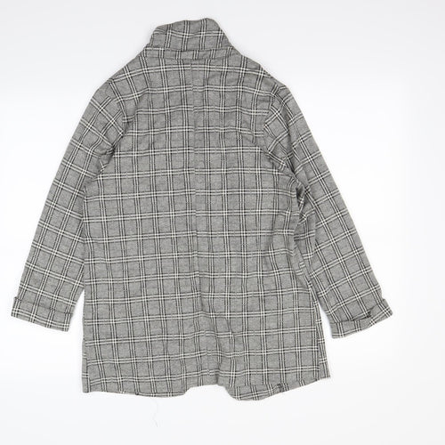 new look  Womens Black Check  Jacket  Size 10
