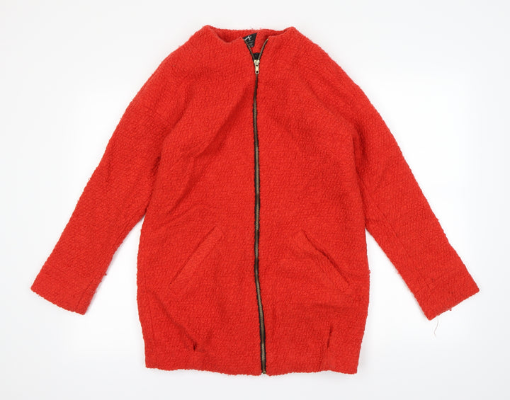 Atmosphere Womens Red Jacket Coat Size 6