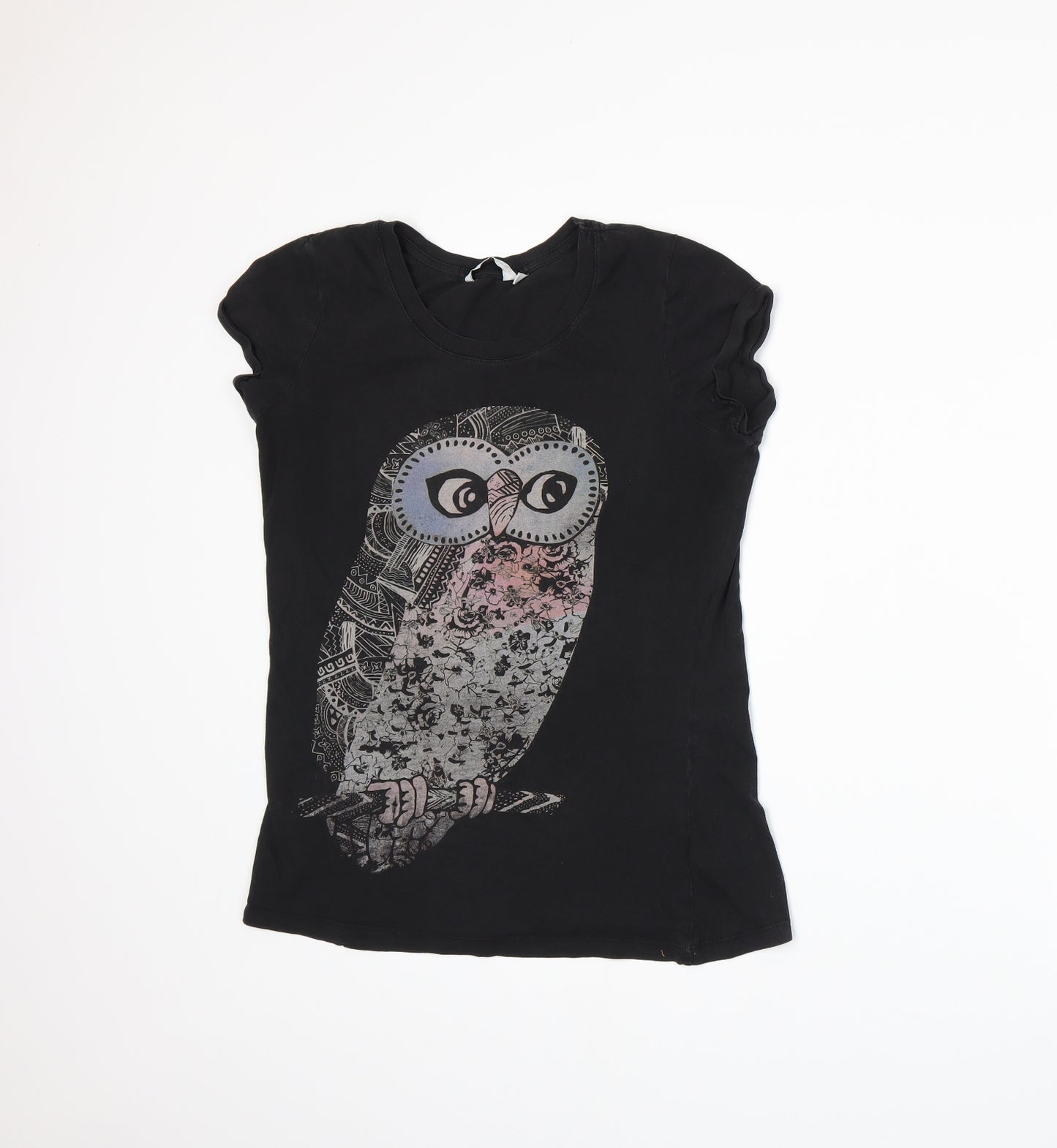 New Look Womens Black   Basic T-Shirt Size 12
