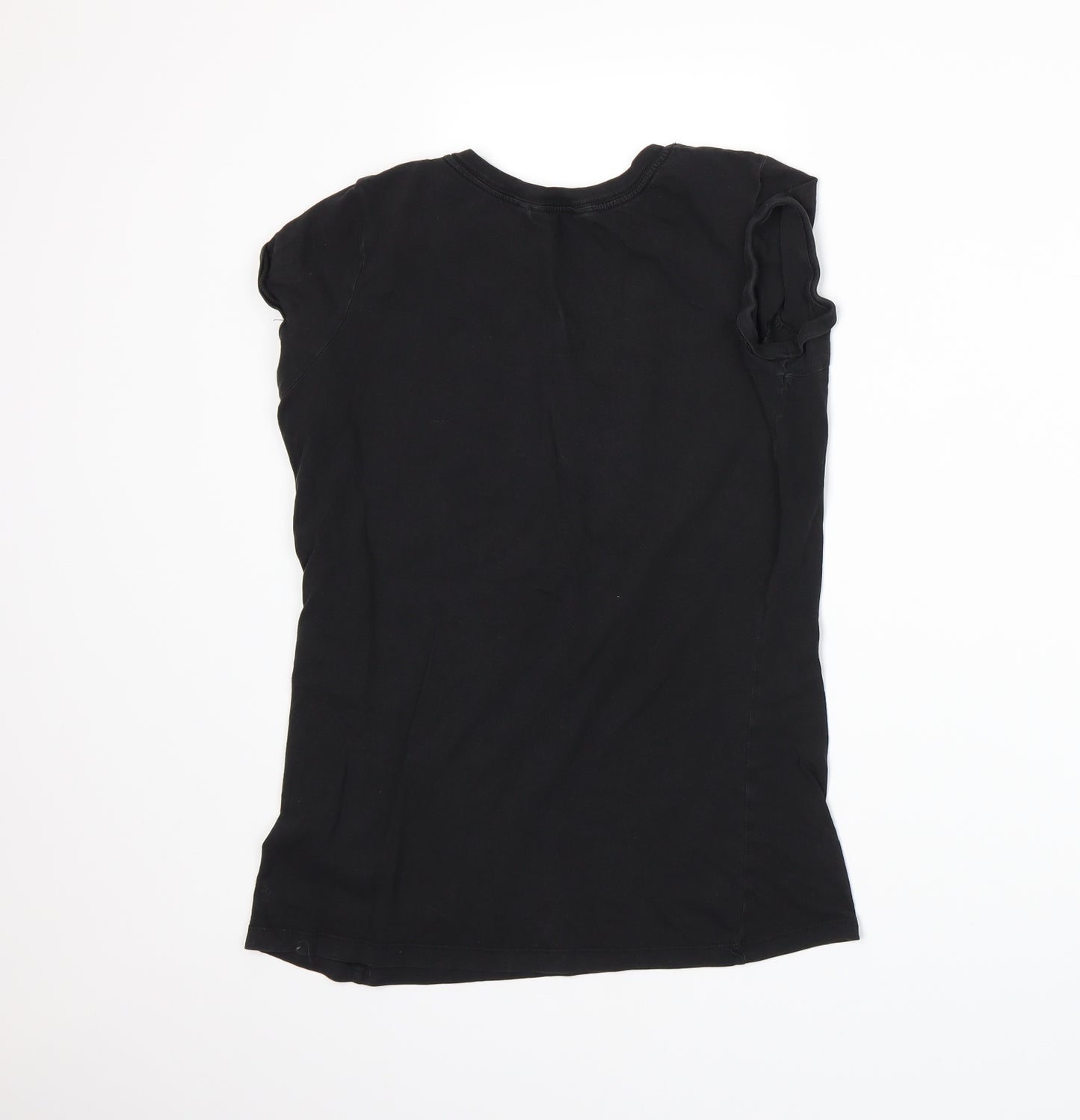New Look Womens Black   Basic T-Shirt Size 12