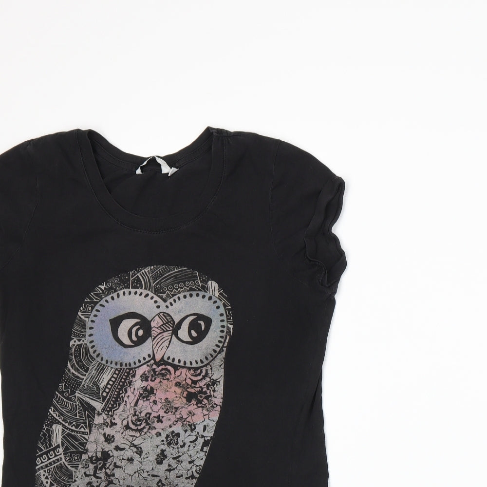 New Look Womens Black   Basic T-Shirt Size 12