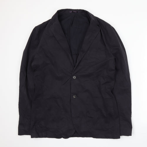 French Connection Mens Blue   Jacket Suit Jacket Size L