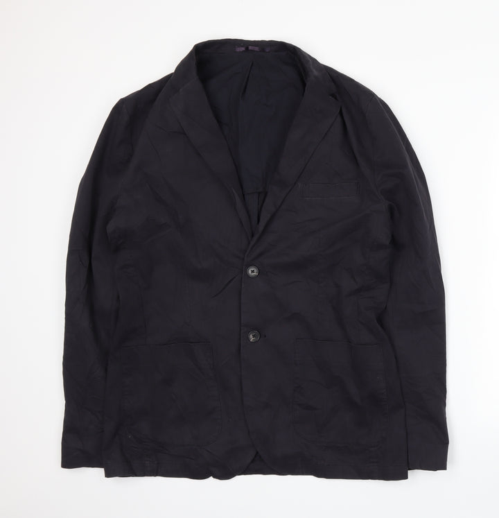 French Connection Mens Blue   Jacket Suit Jacket Size L