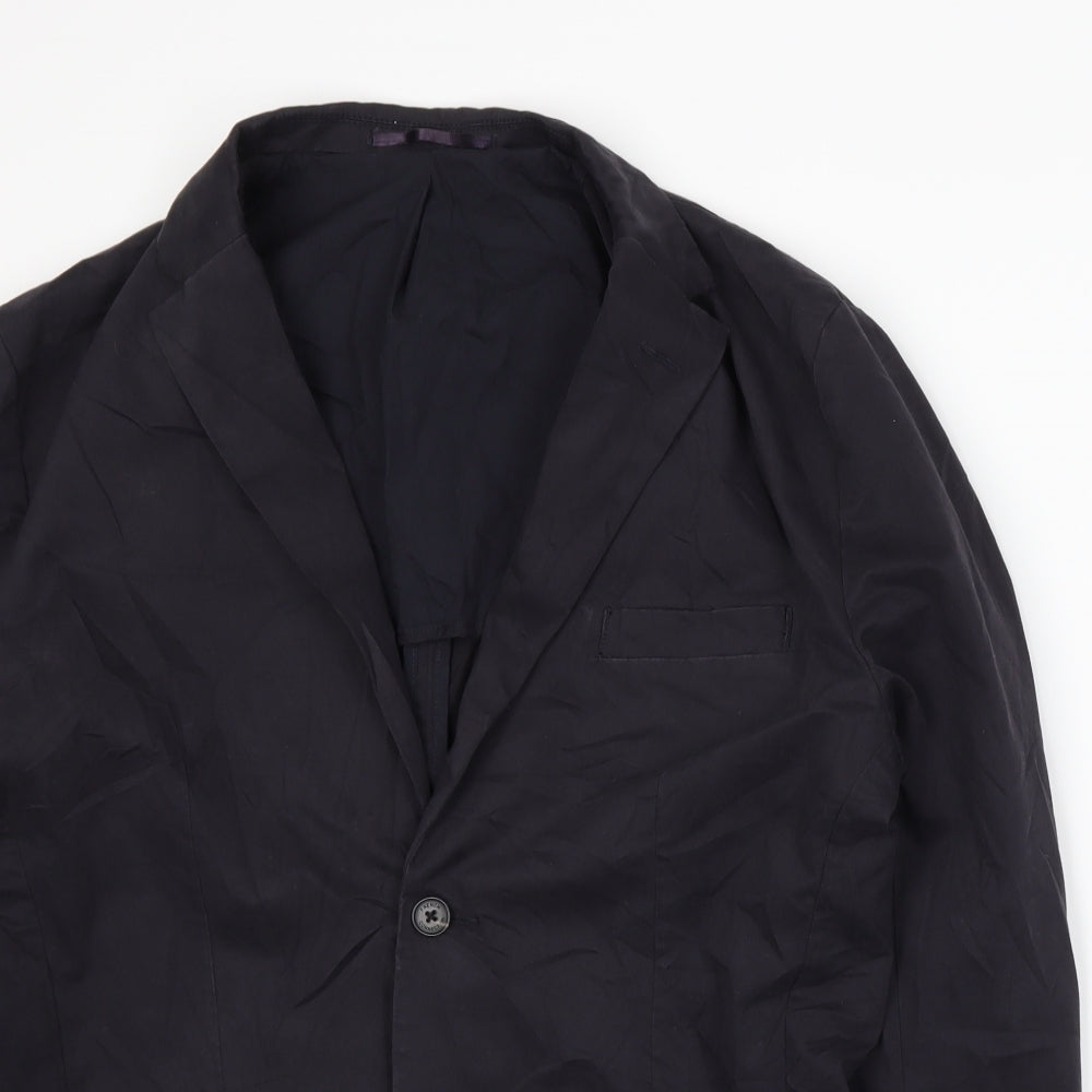 French Connection Mens Blue   Jacket Suit Jacket Size L