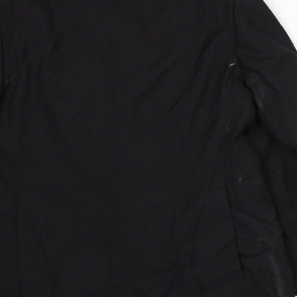Preworn Mens Black   Tuxedo Suit Jacket Size XL