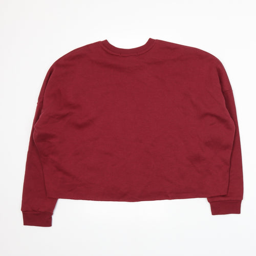 Primark Womens Red   Pullover Sweatshirt Size XS
