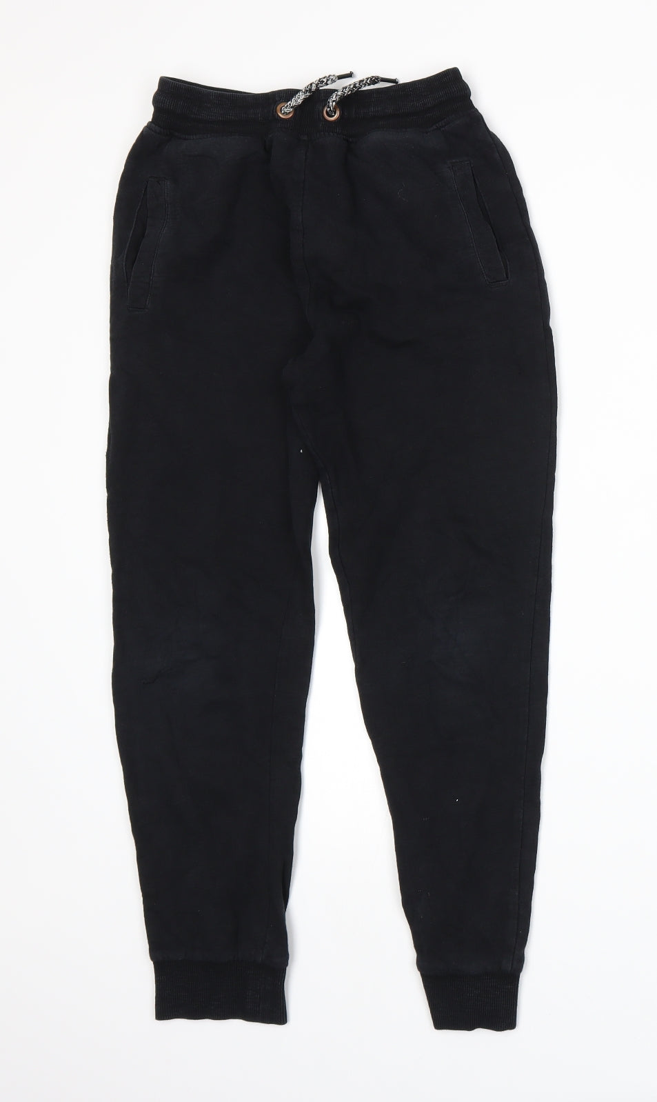 NEXT Boys Black  Jersey Sweatpants Trousers Size 10 Years