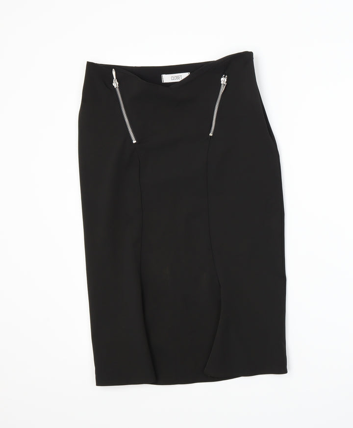 Closet Womens Black   Straight & Pencil Skirt Size 8
