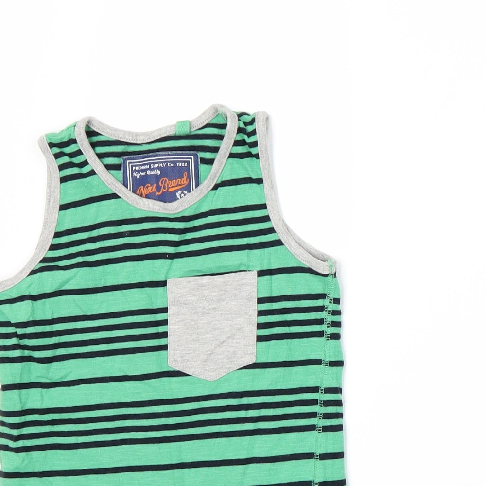 NEXT Boys Green Spotted  Basic Tank Size 5 Years