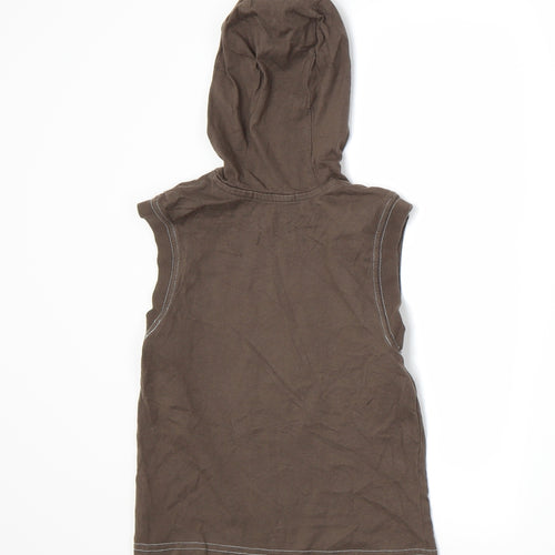 George Boys Brown   Pullover Hoodie Size 4-5 Years