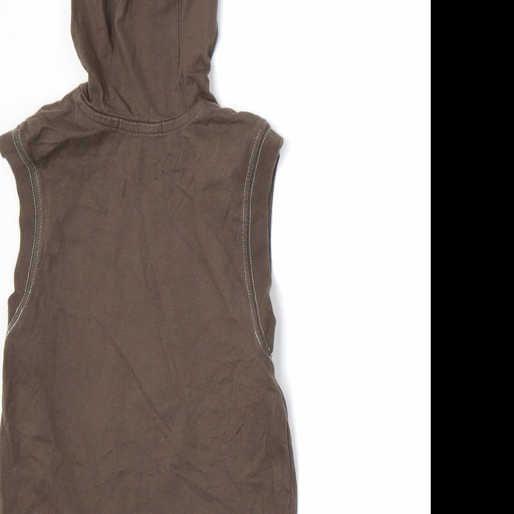 George Boys Brown   Pullover Hoodie Size 4-5 Years