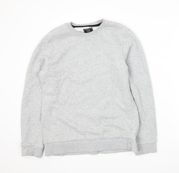 F&F Mens Grey   Pullover Sweatshirt Size S