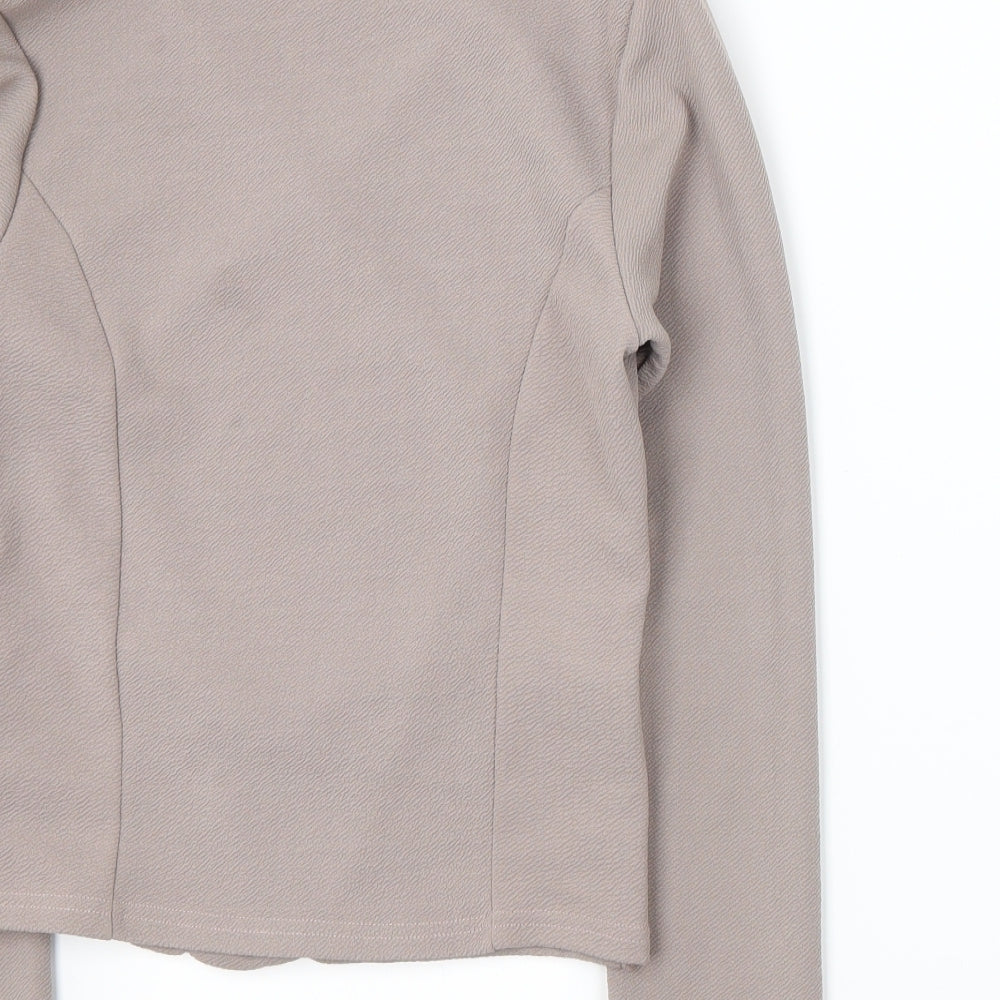 Select Womens Beige   Jacket Blazer Size 10