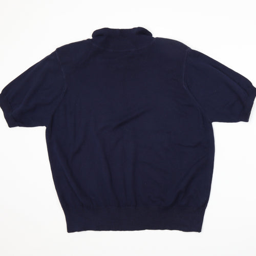 Marks and Spencer Womens Blue   Cardigan Jumper Size 16