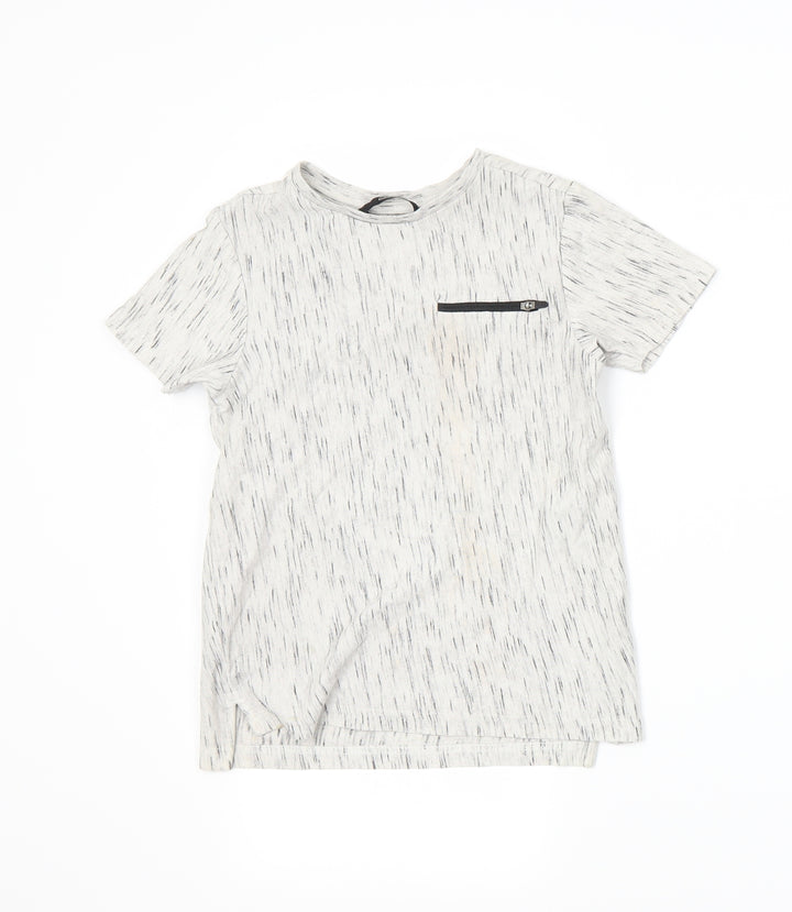 George Boys Grey   Basic T-Shirt Size 4-5 Years