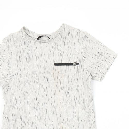 George Boys Grey   Basic T-Shirt Size 4-5 Years