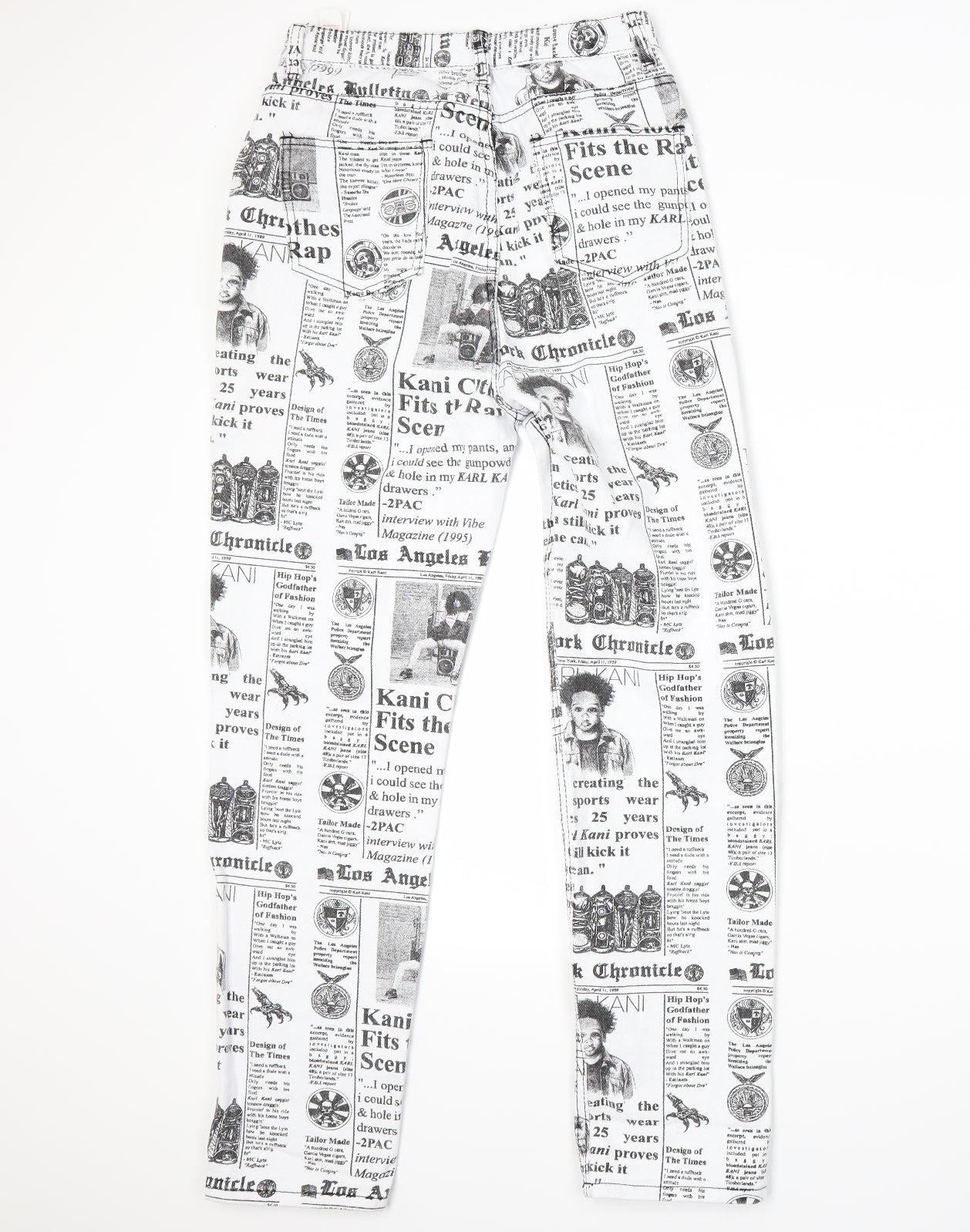 PRETTYLITTLETHING Womens White   Straight Jeans Size 8 L27 in