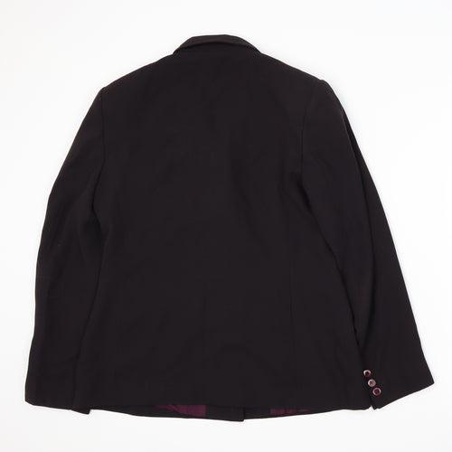 Berkertex Womens Purple   Jacket Suit Jacket Size 14