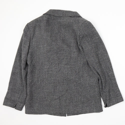 M&Co Womens Grey   Jacket Suit Jacket Size 12