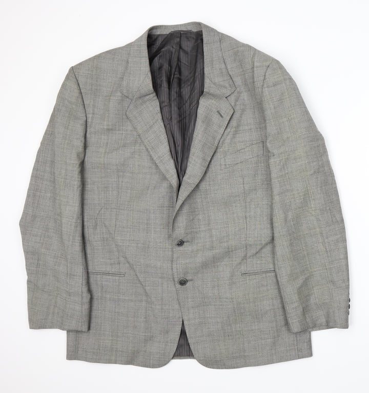 Marks and Spencer Mens Grey   Jacket Suit Jacket Size XL