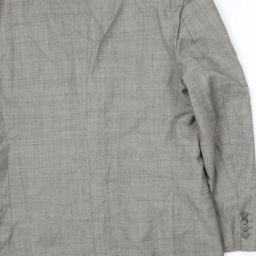 Marks and Spencer Mens Grey   Jacket Suit Jacket Size XL