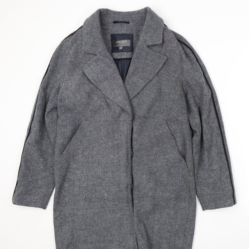 Marks and Spencer Womens Blue   Overcoat Coat Size 14