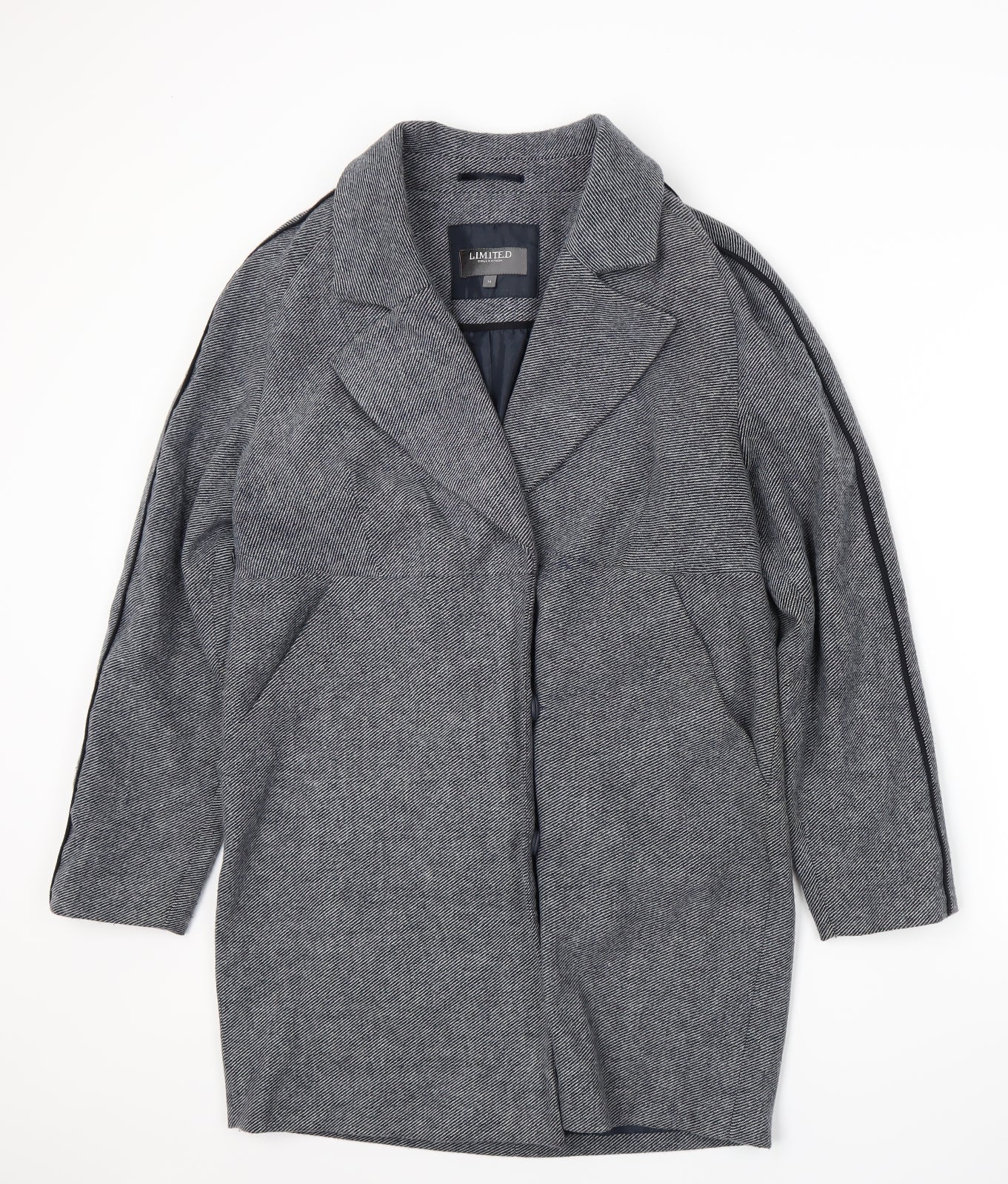Marks and Spencer Womens Blue   Overcoat Coat Size 14