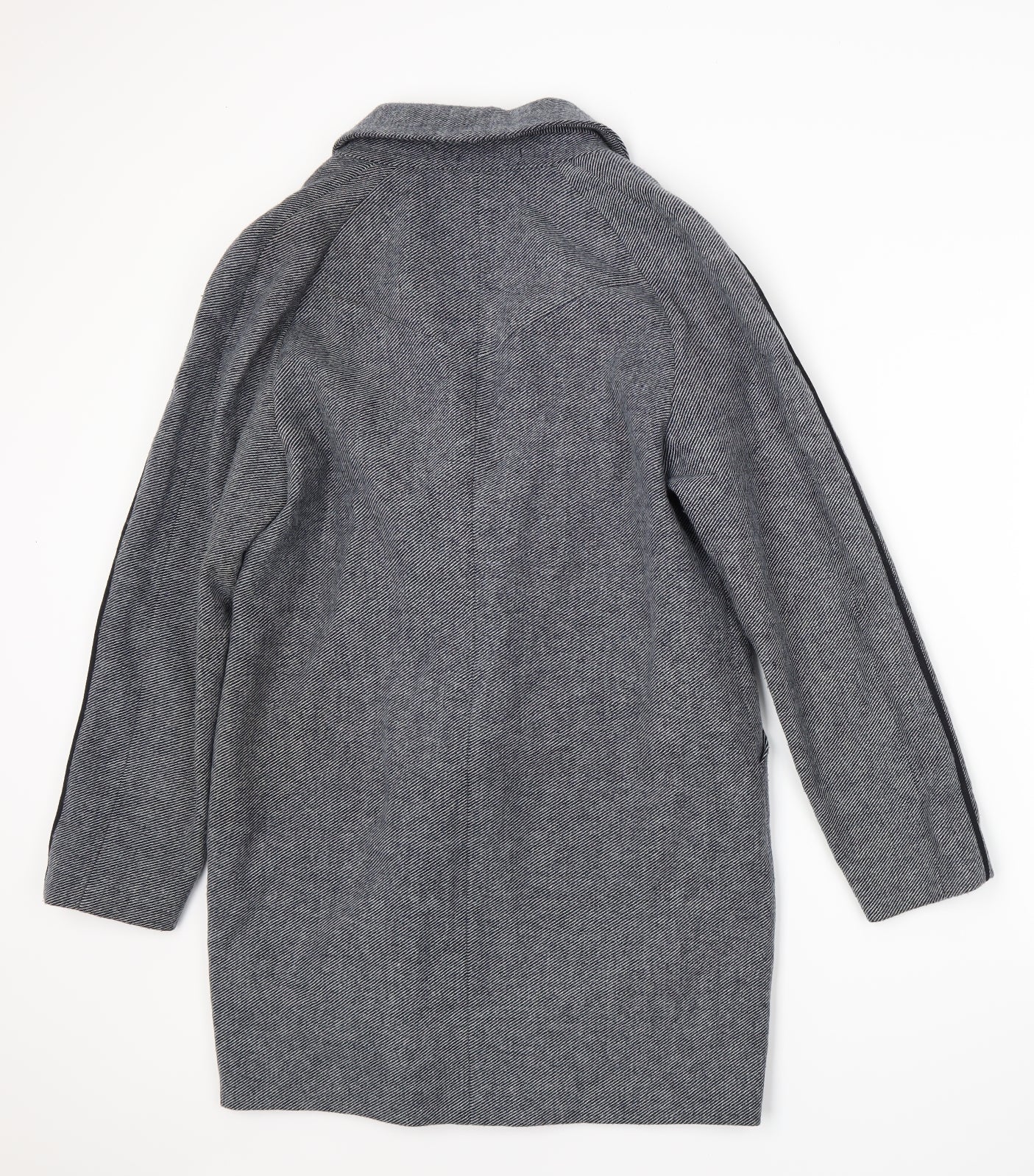 Marks and Spencer Womens Blue   Overcoat Coat Size 14