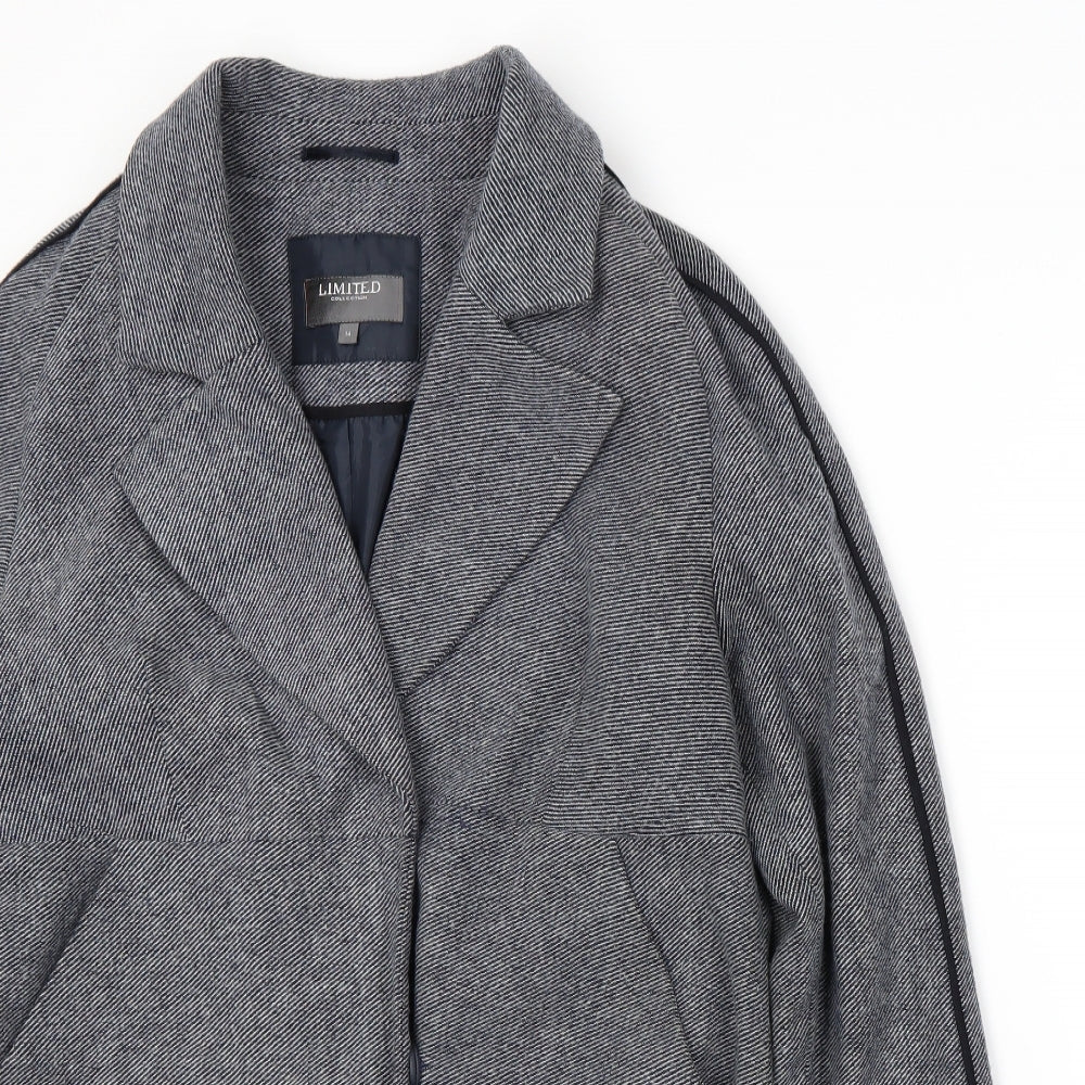 Marks and Spencer Womens Blue   Overcoat Coat Size 14