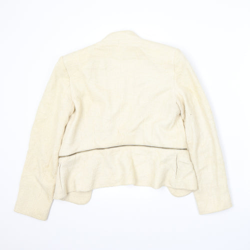 Mango Womens Beige   Jacket Suit Jacket Size S
