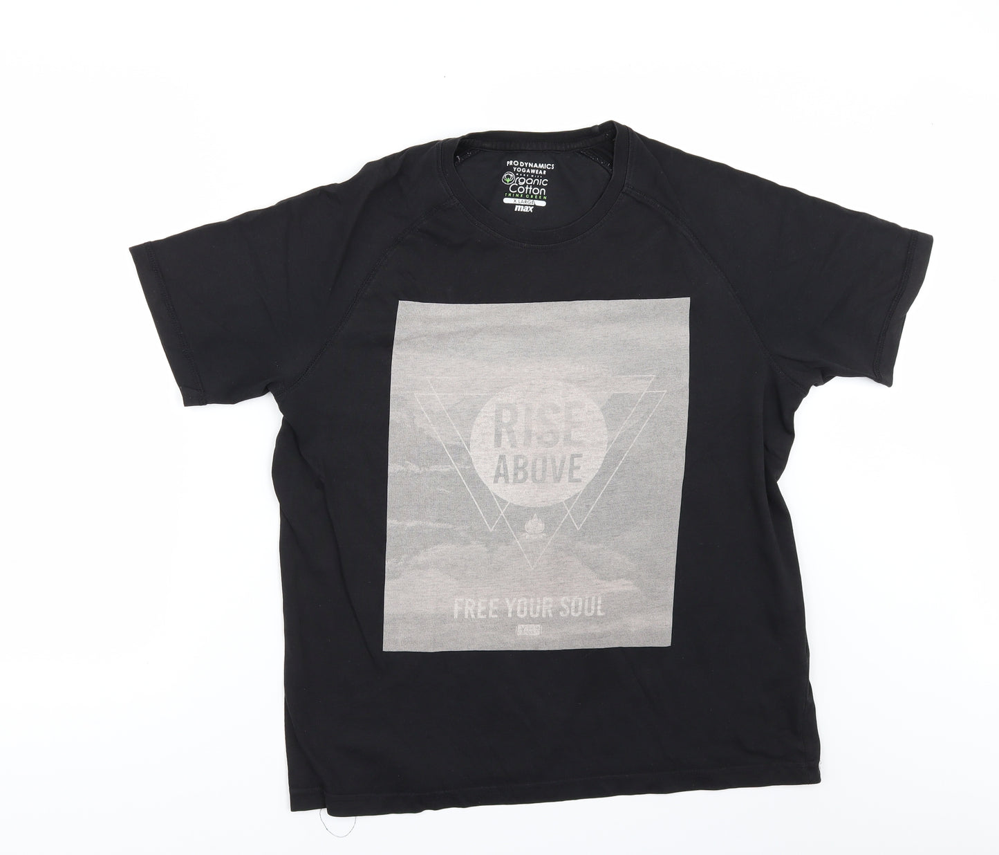pro dynamics Womens Black   Basic T-Shirt Size XL