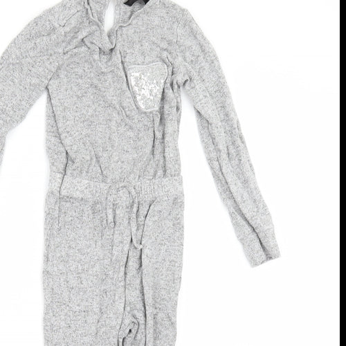 George Girls Grey   Jumpsuit One-Piece Size 5-6 Years