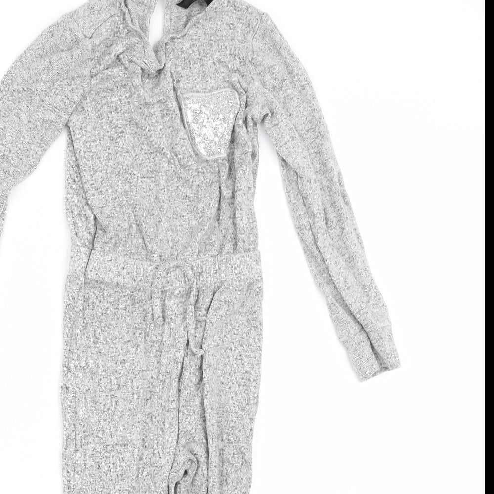 George Girls Grey   Jumpsuit One-Piece Size 5-6 Years