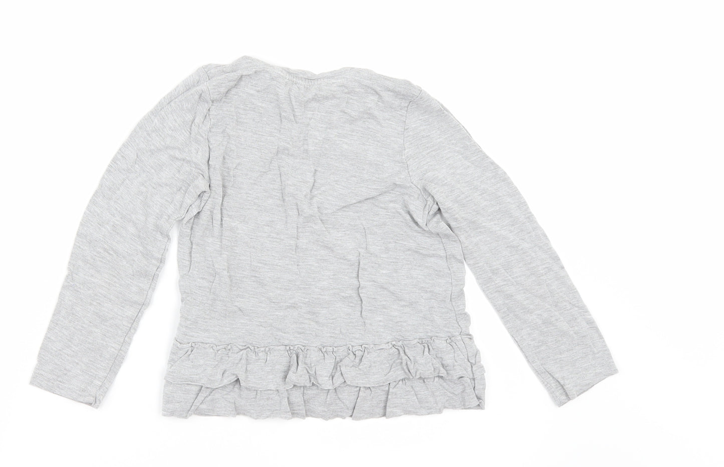 Marks and Spencer Girls Grey   Basic Polo Size 5-6 Years