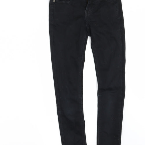 New Look Girls Black  Denim Skinny Jeans Size 9 Years